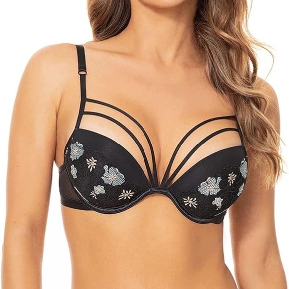 Women’s Push Up Underwire Bra Super Padded T-Shirt Bra Add Two Cups 32 DDD. - Picture 5 of 11